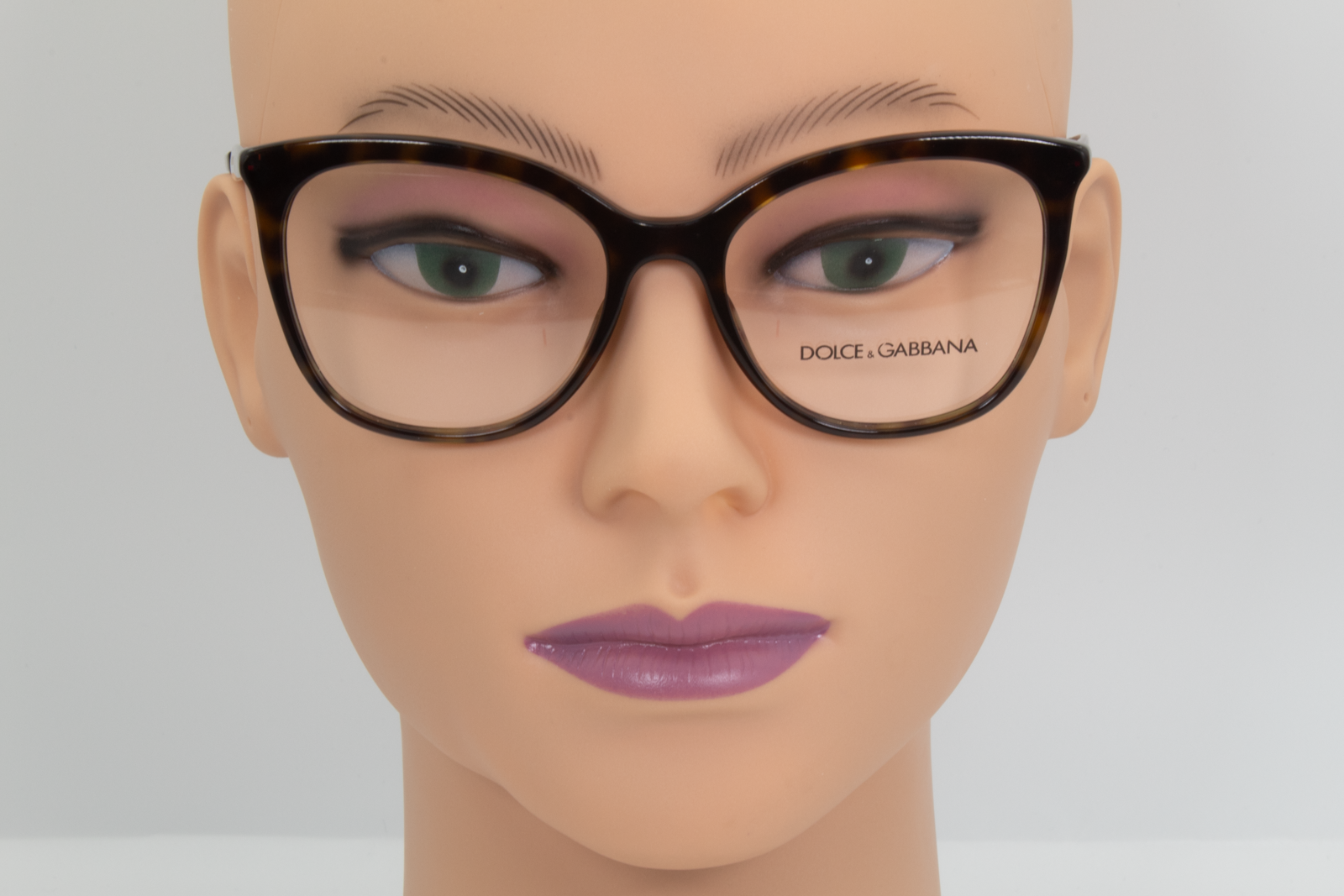 Dolce & Gabbana DG3278  Female Cat Eye Glasses Frame Havana 52mm