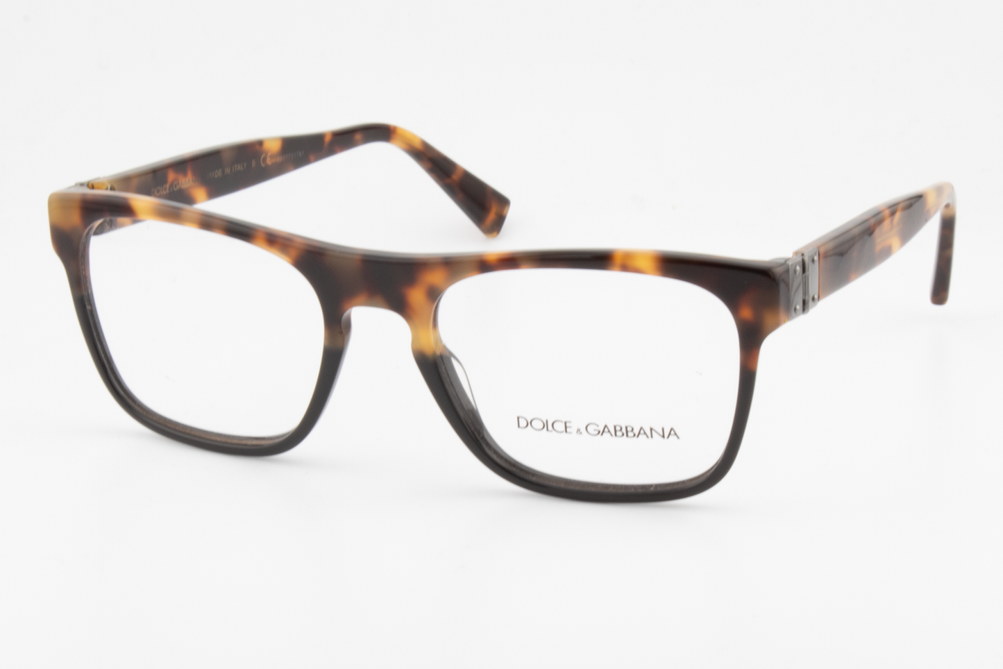 Dolce & Gabbana DG3281  Unisex Square Glasses Frame Light Havana 54mm