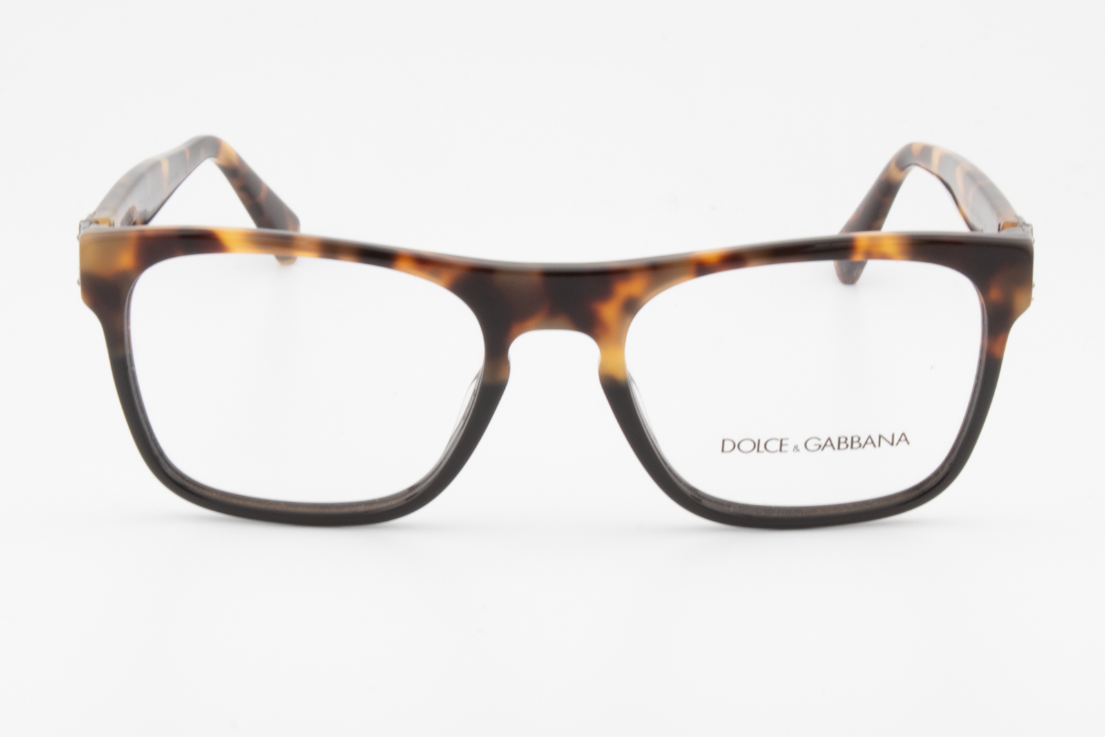 Dolce & Gabbana DG3281  Unisex Square Glasses Frame Light Havana 54mm