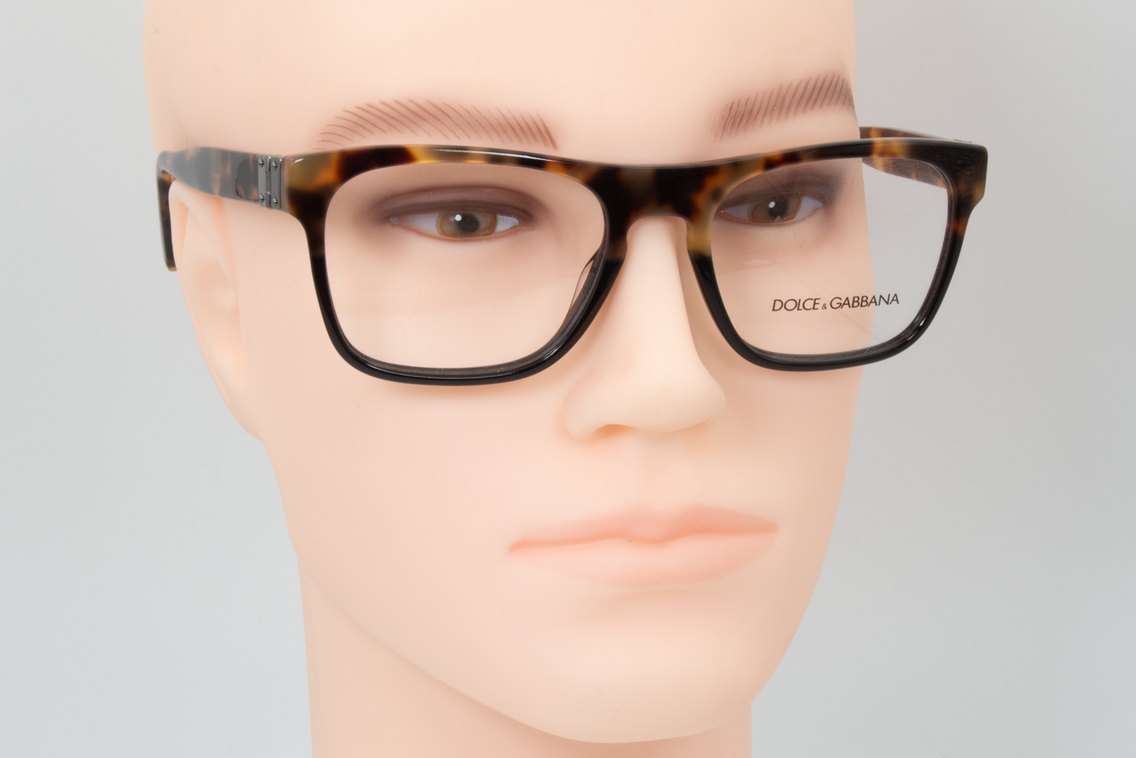 Dolce & Gabbana DG3281  Unisex Square Glasses Frame Light Havana 54mm