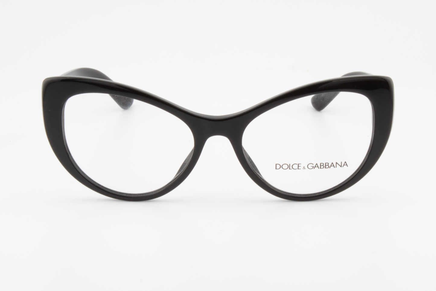 Dolce & Gabbana DG3285  Female Cat Eye Glasses Frame Black 52mm