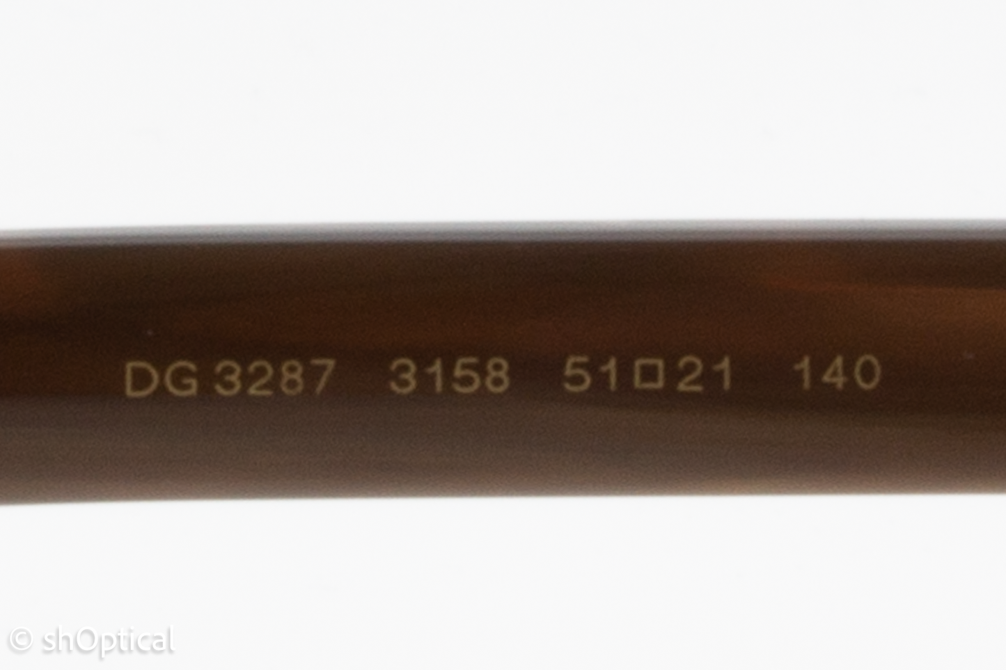 Dolce & Gabbana DG3287  Male Round Glasses Frame Brown/Grey 51mm