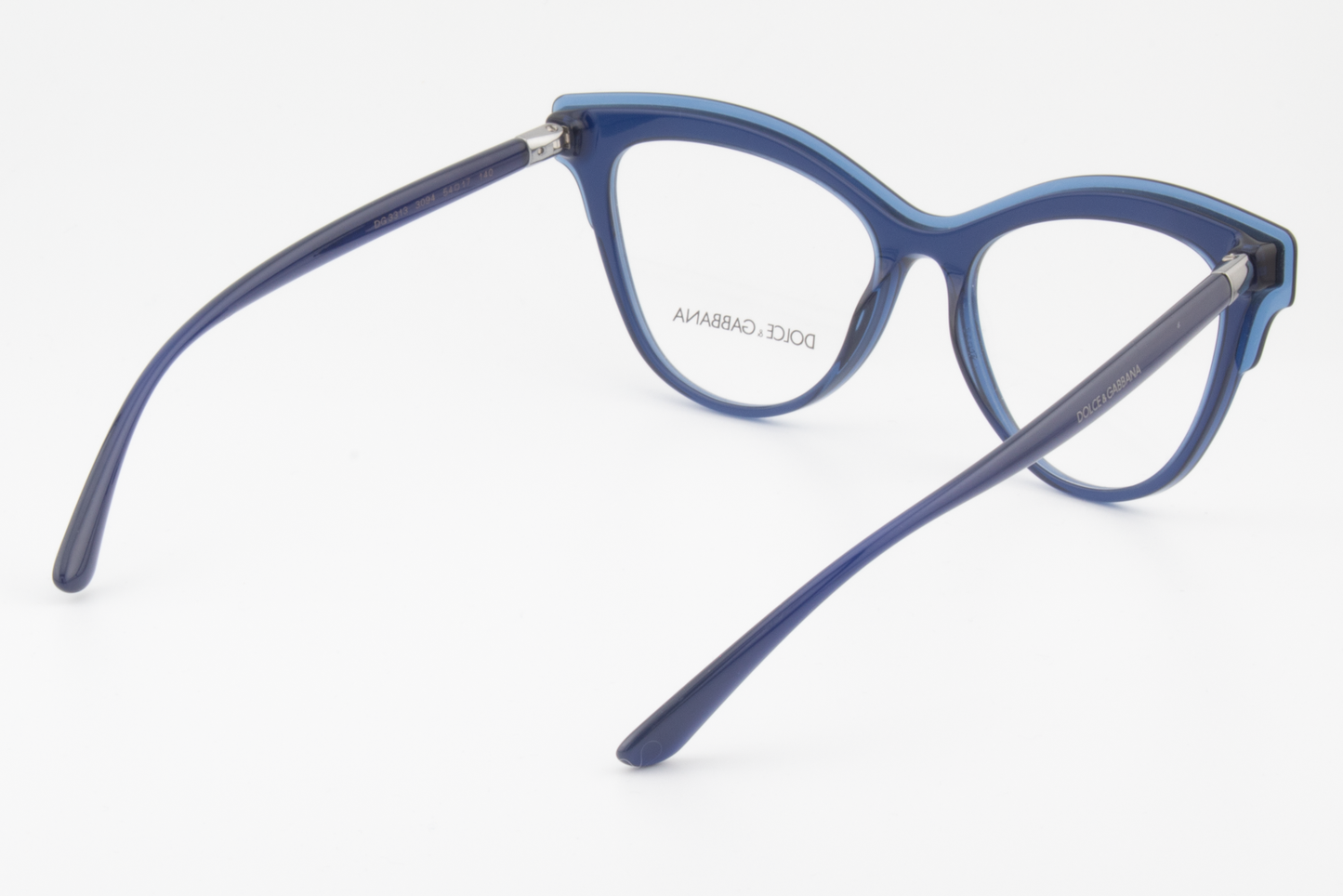 Dolce & Gabbana DG3313  Female Butterfly Glasses Frame Opal blue 54mm