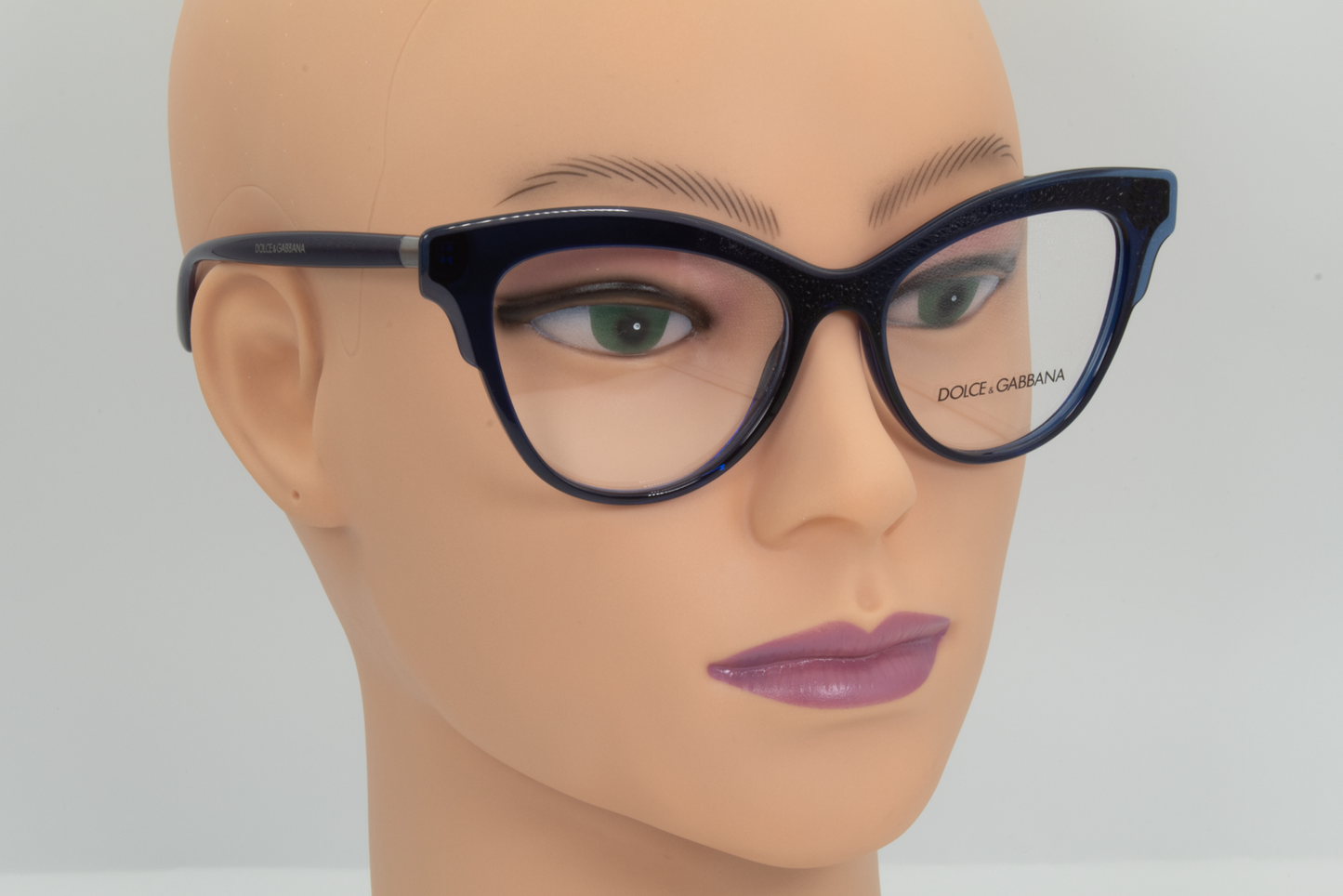 Dolce & Gabbana DG3313  Female Butterfly Glasses Frame Opal blue 54mm