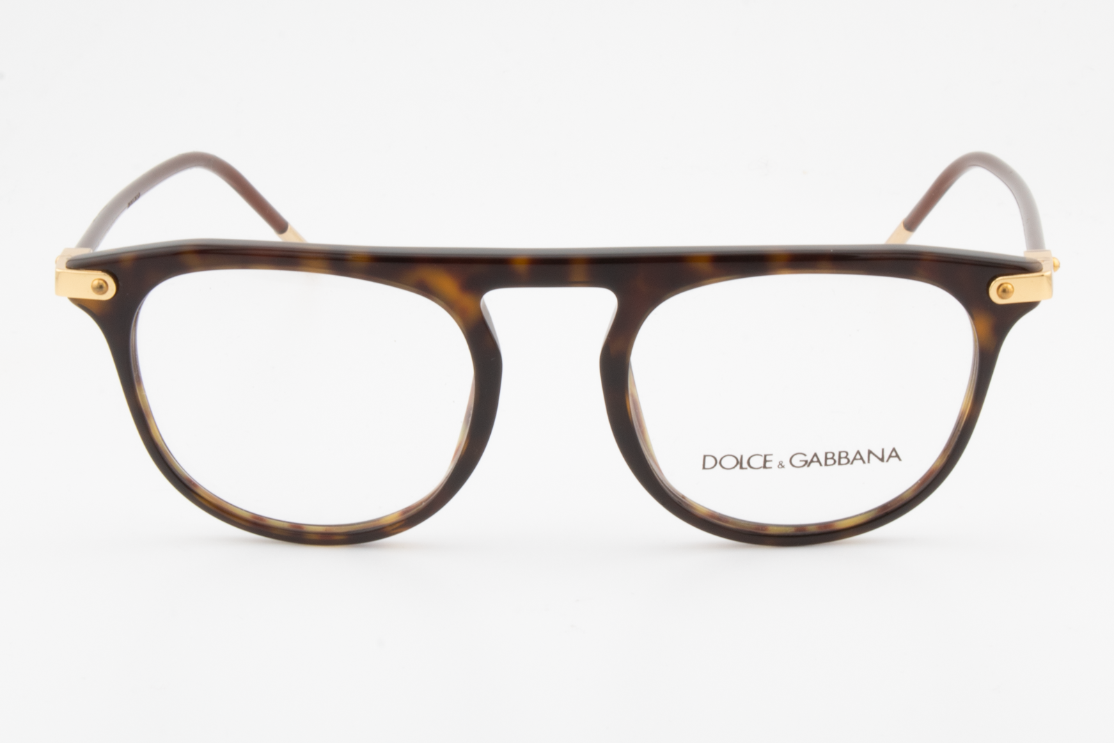Dolce & Gabbana DG3318  Male Square Glasses Frame Havana 50mm