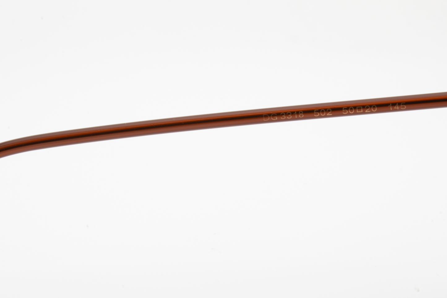 Dolce & Gabbana DG3318  Male Square Glasses Frame Havana 50mm