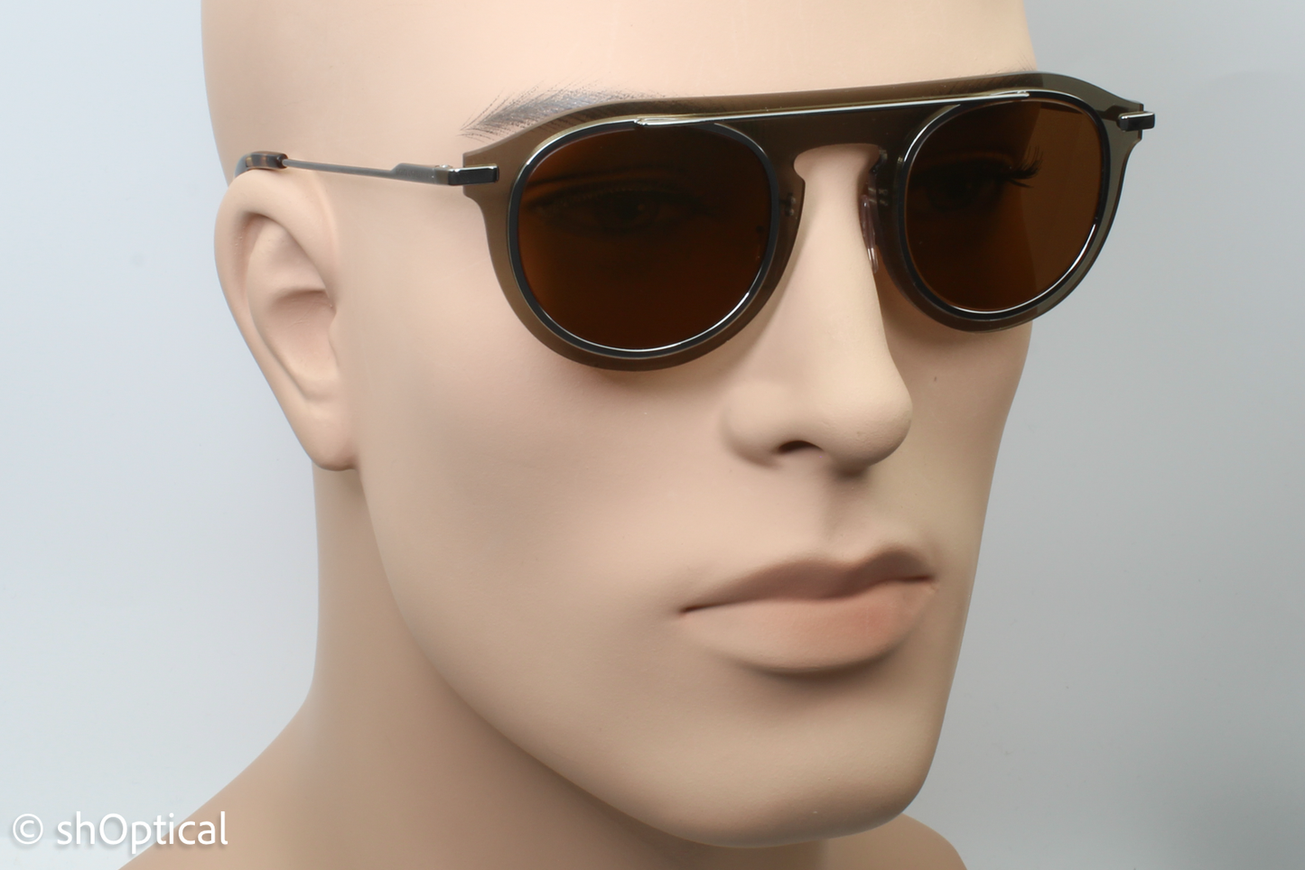 Dolce & Gabbana DG2169 04/6H Unisex Full Rim Sunglasses Mirror Pale Gold 46mm