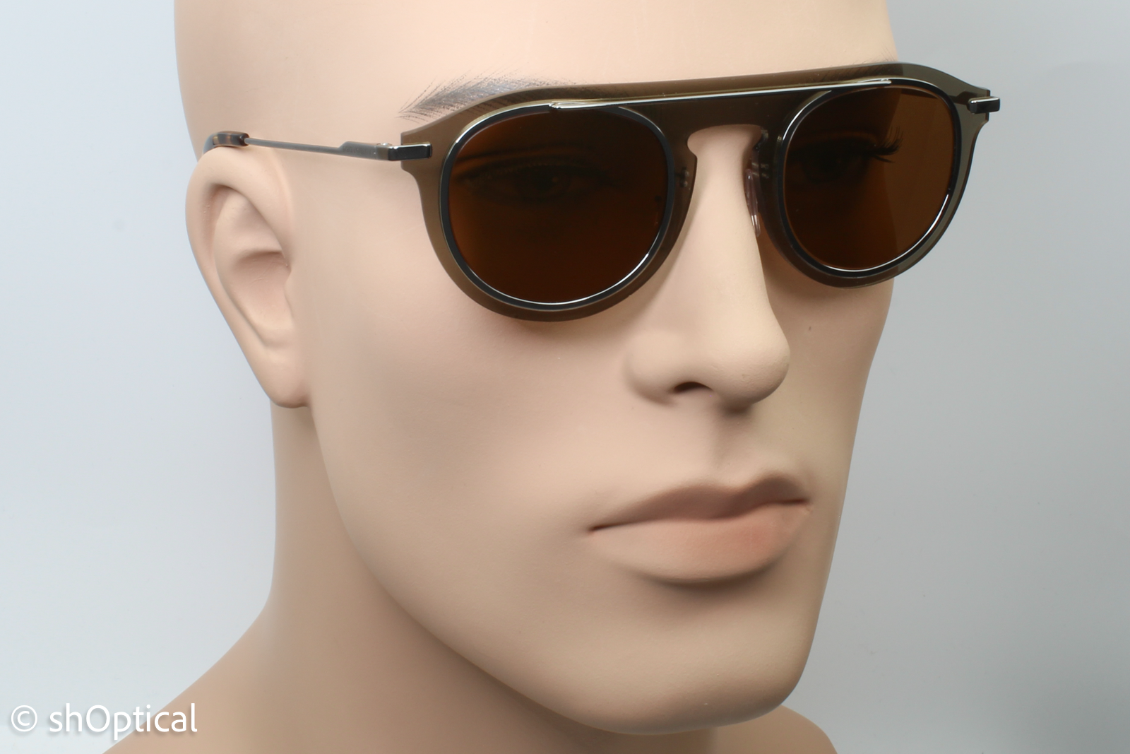 Dolce & Gabbana DG2169 04/6H Unisex Full Rim Sunglasses Mirror Pale Gold 46mm