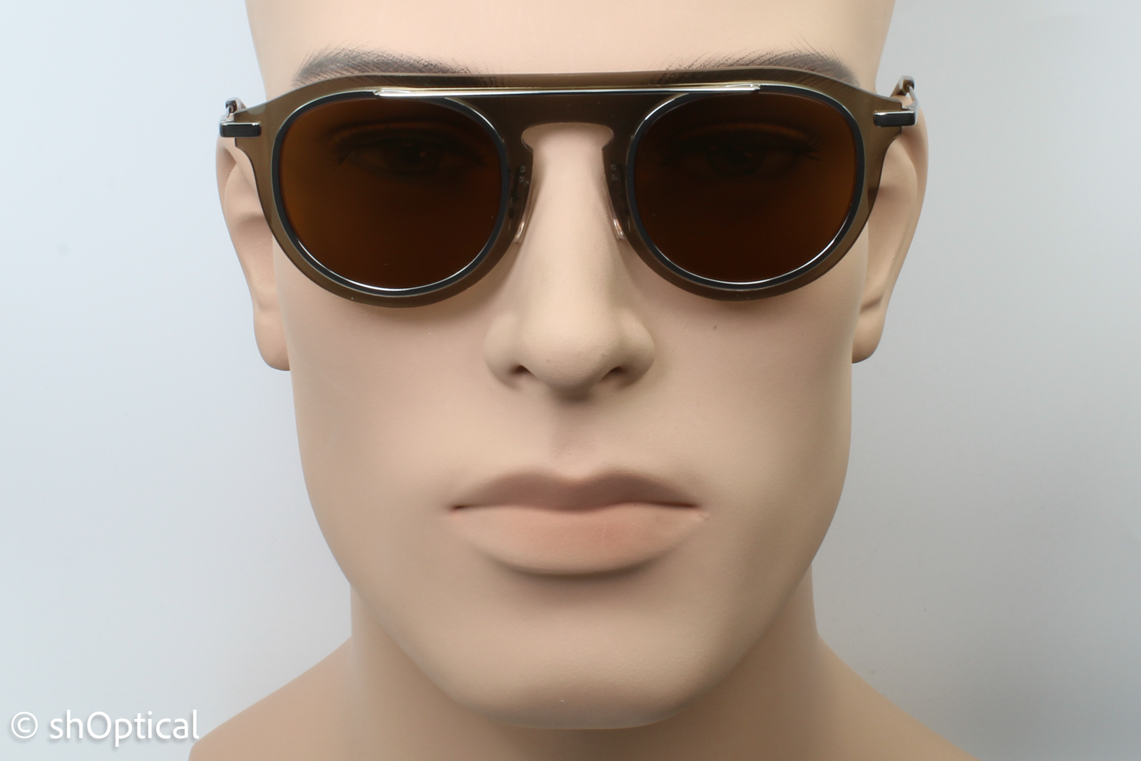 Dolce & Gabbana DG2169 04/6H Unisex Full Rim Sunglasses Mirror Pale Gold 46mm