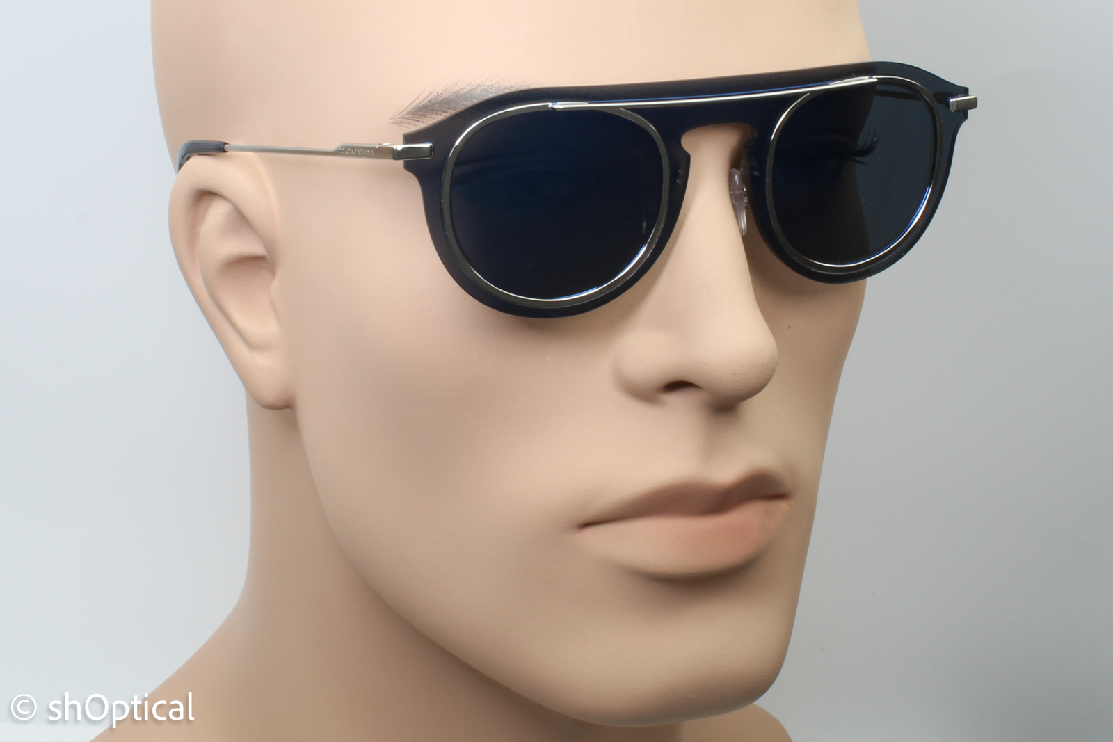 Dolce & Gabbana DG2169 05/55 Unisex Full Rim Sunglasses Mirror Blue 46mm