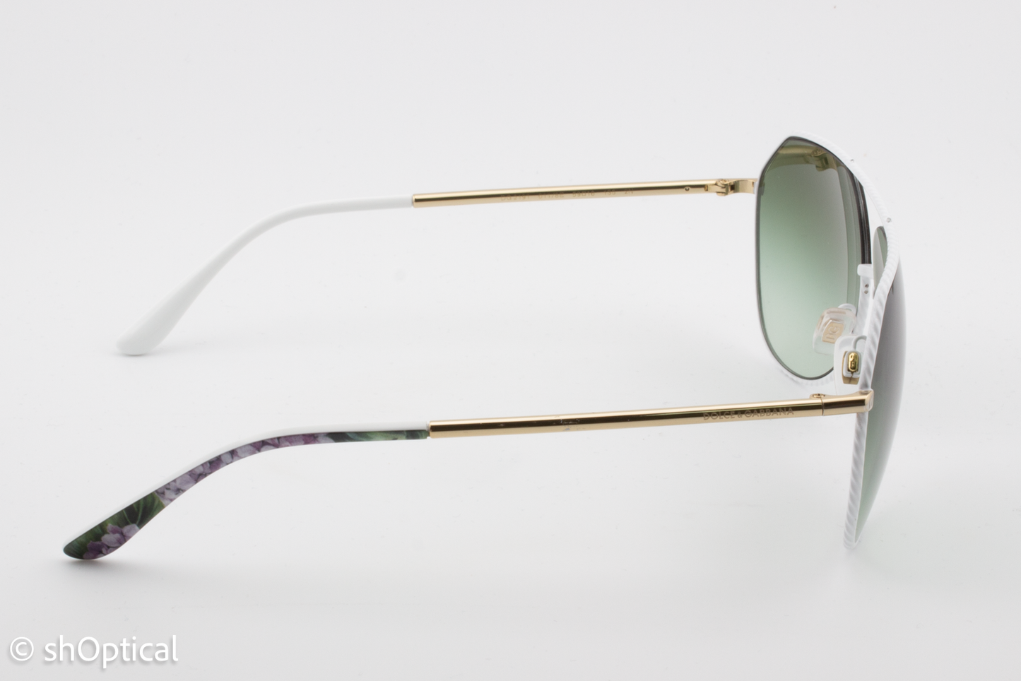 Dolce & Gabbana DG2191 011/8E Womens Full Rim Sunglasses White 59mm