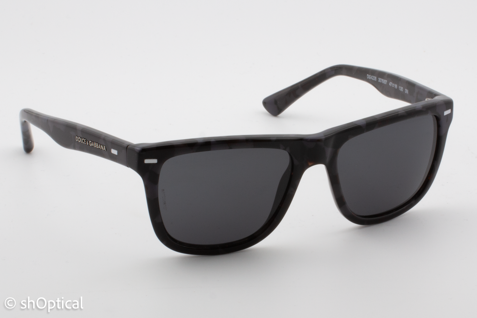 Dolce & Gabbana DG4238 (Junior) 3076/87 Unisex Full Rim Sunglasses Tortoiseshell 47mm