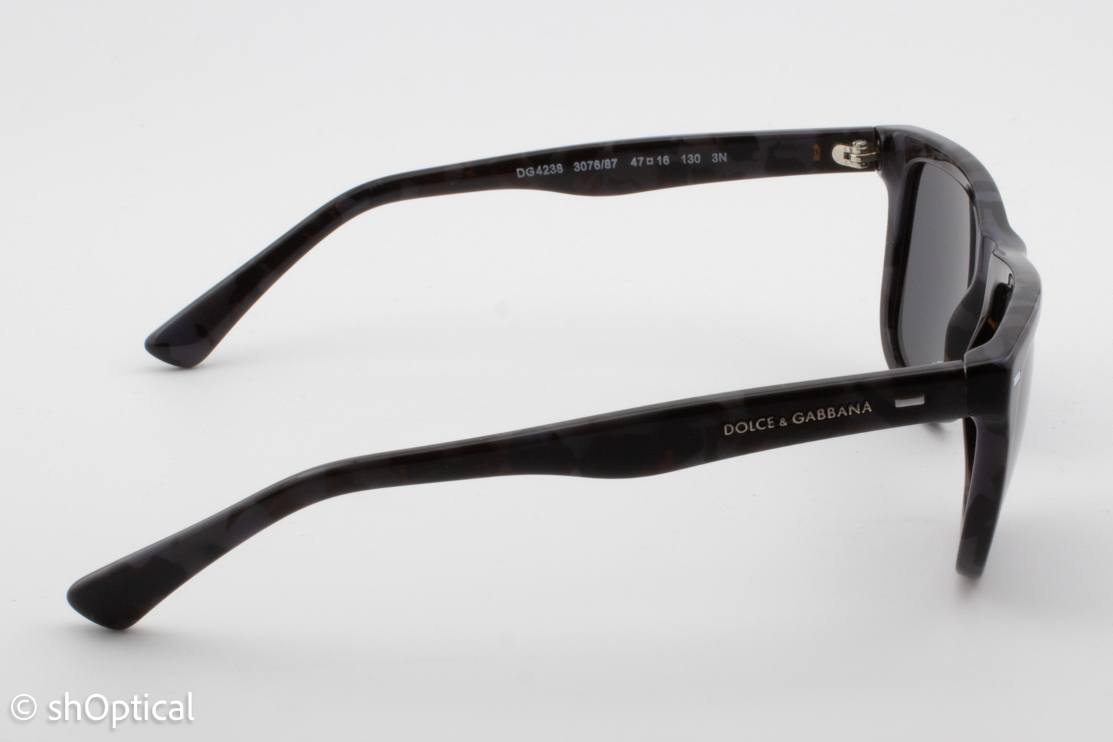 Dolce & Gabbana DG4238 (Junior) 3076/87 Unisex Full Rim Sunglasses Tortoiseshell 47mm