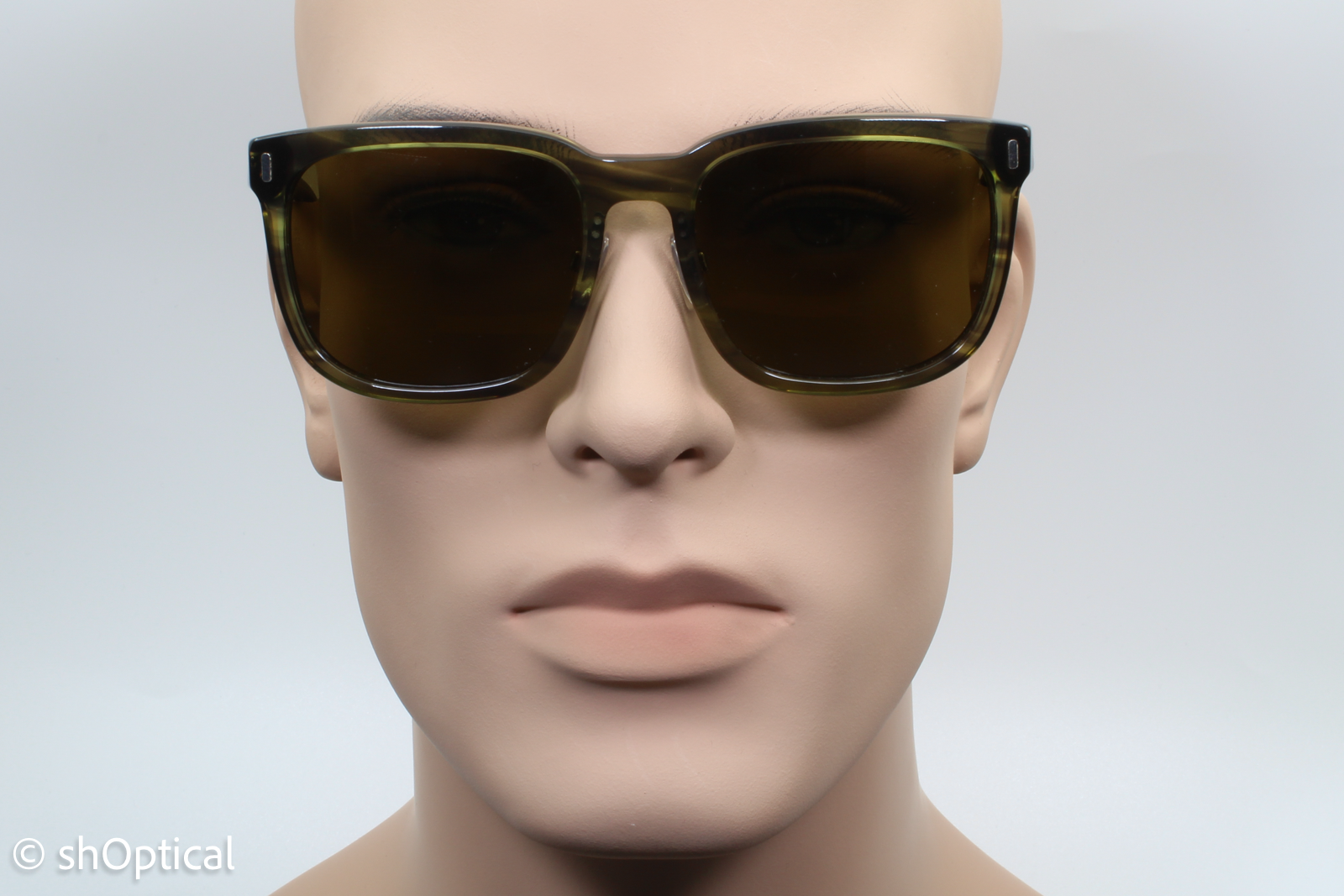 Dolce & Gabbana DG4271 2926/73 Unisex Full Rim Sunglasses Green Havana 56mm