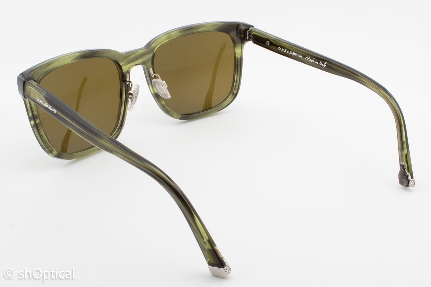 Dolce & Gabbana DG4271 2926/73 Unisex Full Rim Sunglasses Green Havana 56mm