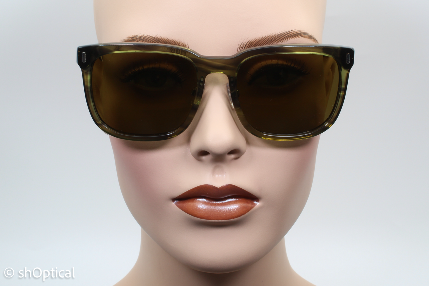 Dolce & Gabbana DG4271 2926/73 Unisex Full Rim Sunglasses Green Havana 56mm