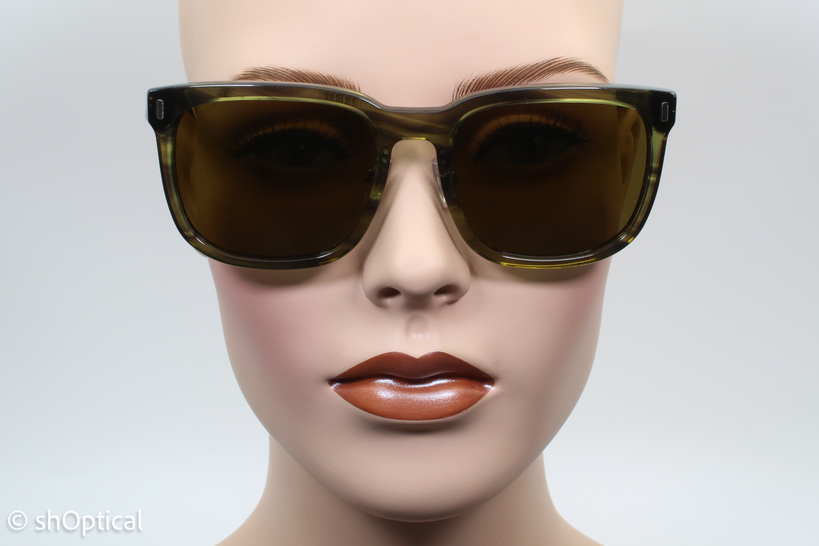 Dolce & Gabbana DG4271 2926/73 Unisex Full Rim Sunglasses Green Havana 56mm