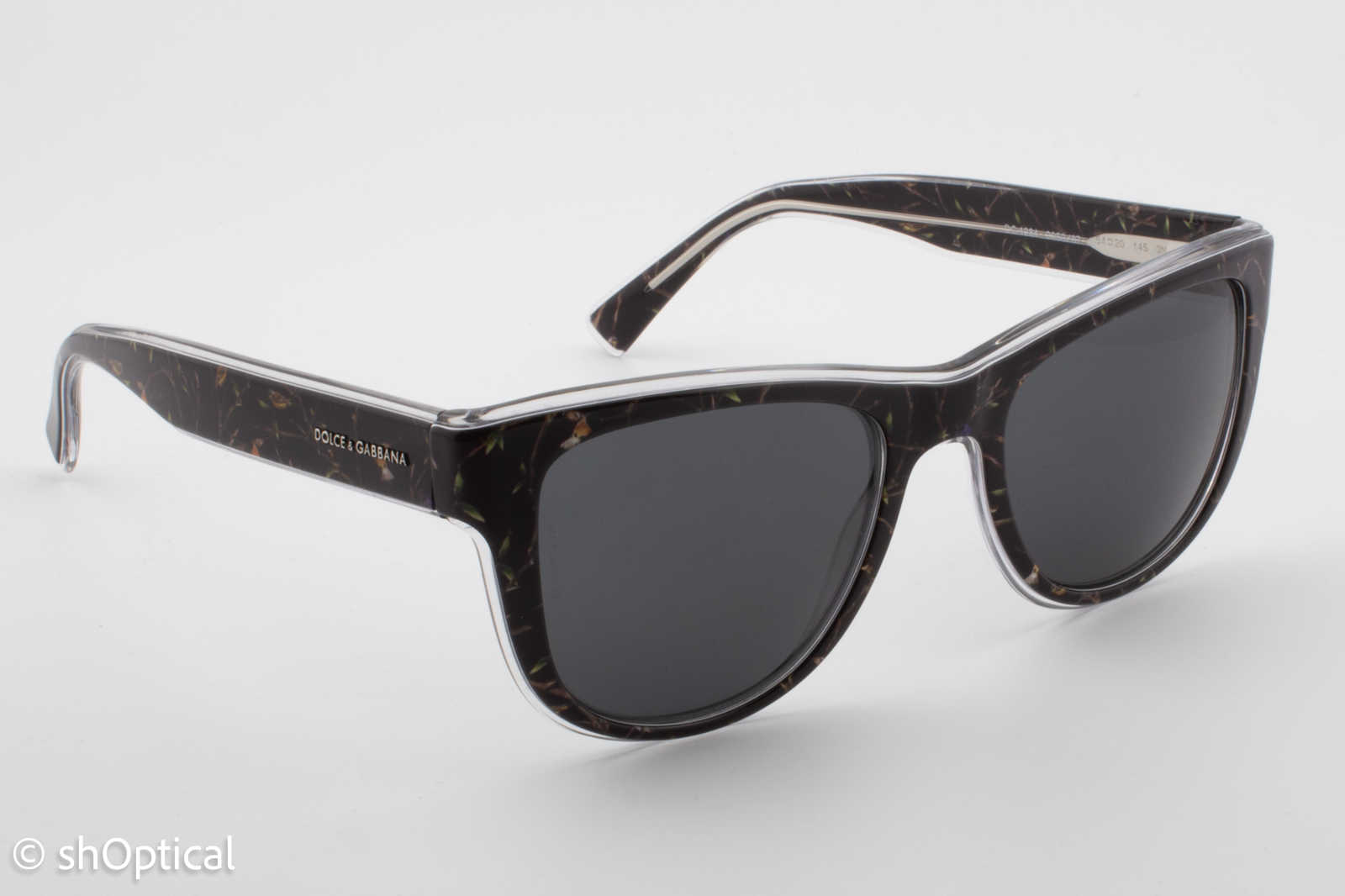 Dolce & Gabbana DG4284 3053/87 Womens Full Rim Sunglasses Black 54mm