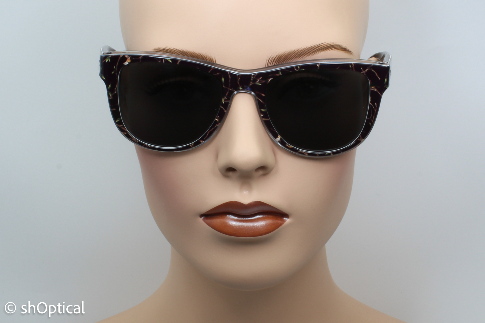 Dolce & Gabbana DG4284 3053/87 Womens Full Rim Sunglasses Black 54mm