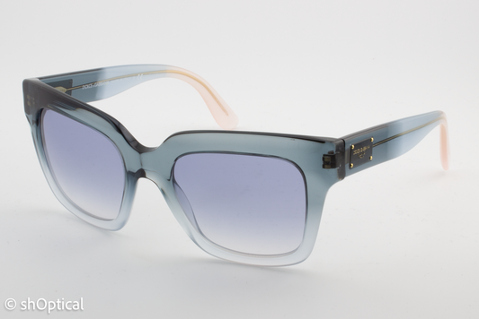 Dolce & Gabbana DG4286 3059/19 Womens Full Rim Sunglasses Blue 51mm