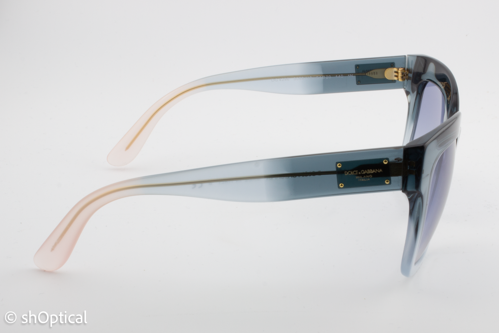 Dolce & Gabbana DG4286 3059/19 Womens Full Rim Sunglasses Blue 51mm