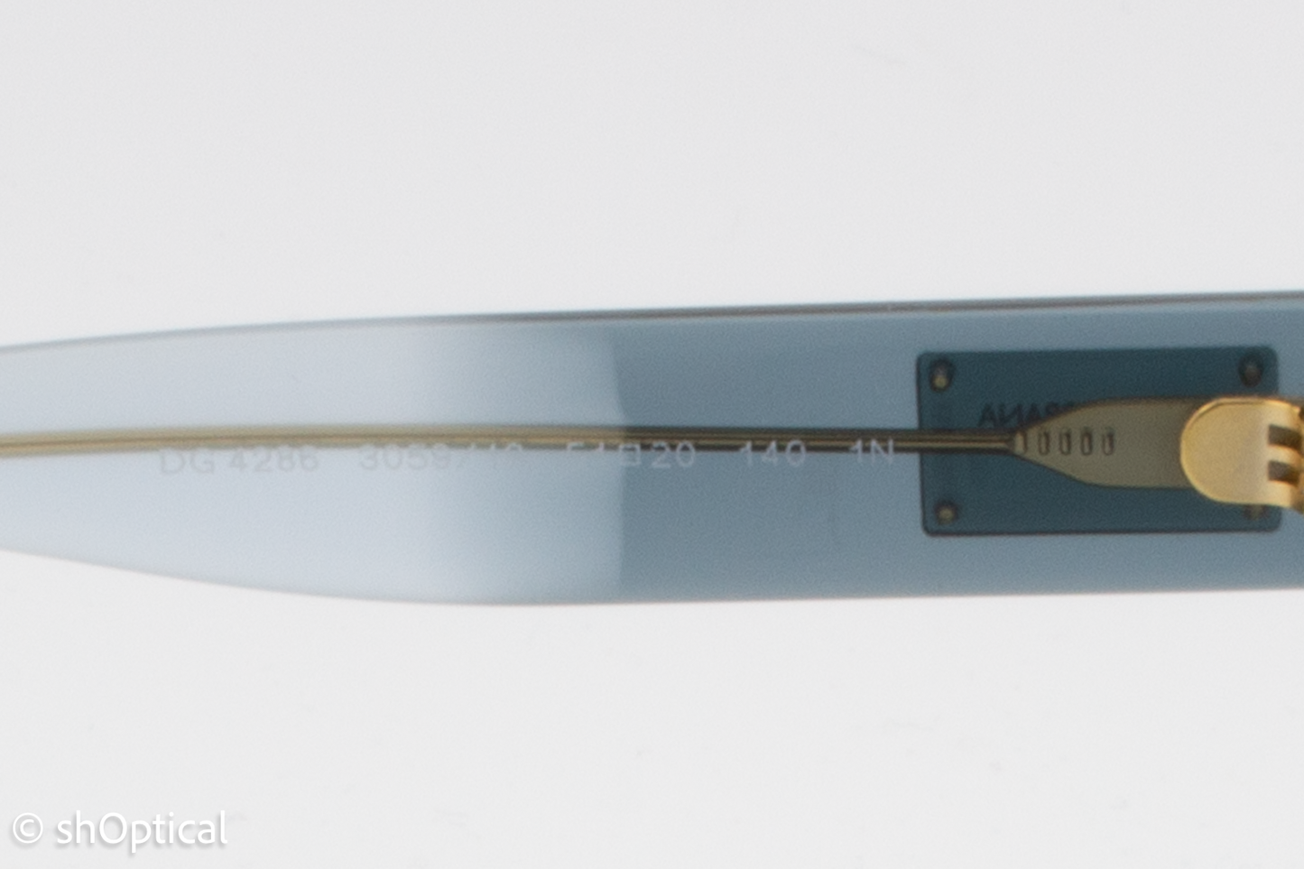 Dolce & Gabbana DG4286 3059/19 Womens Full Rim Sunglasses Blue 51mm