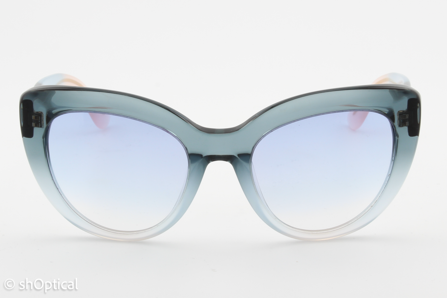 Dolce & Gabbana DG4287 3059/19 Womens Full Rim Sunglasses Blue Powder Azure 53mm