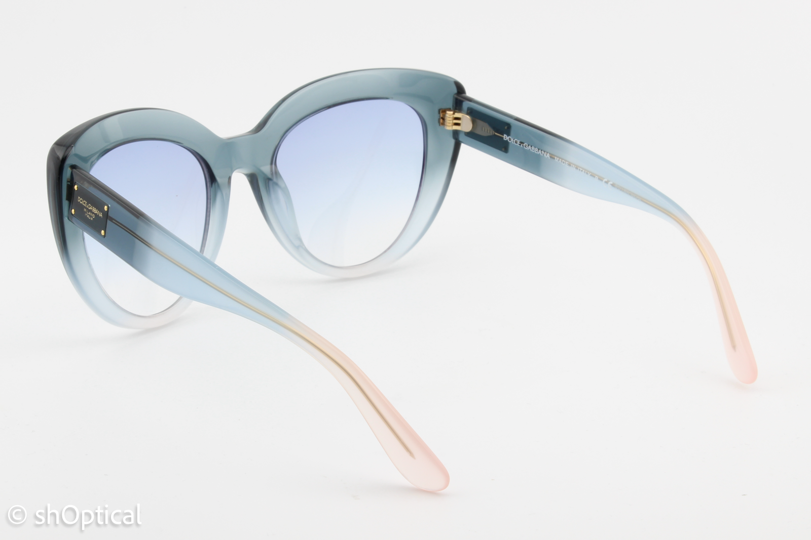 Dolce & Gabbana DG4287 3059/19 Womens Full Rim Sunglasses Blue Powder Azure 53mm