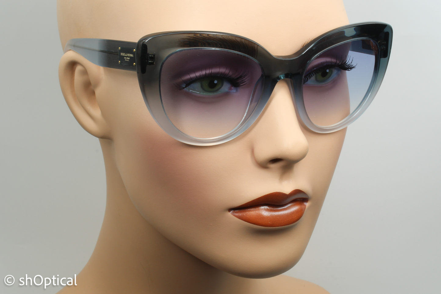 Dolce & Gabbana DG4287 3059/19 Womens Full Rim Sunglasses Blue Powder Azure 53mm