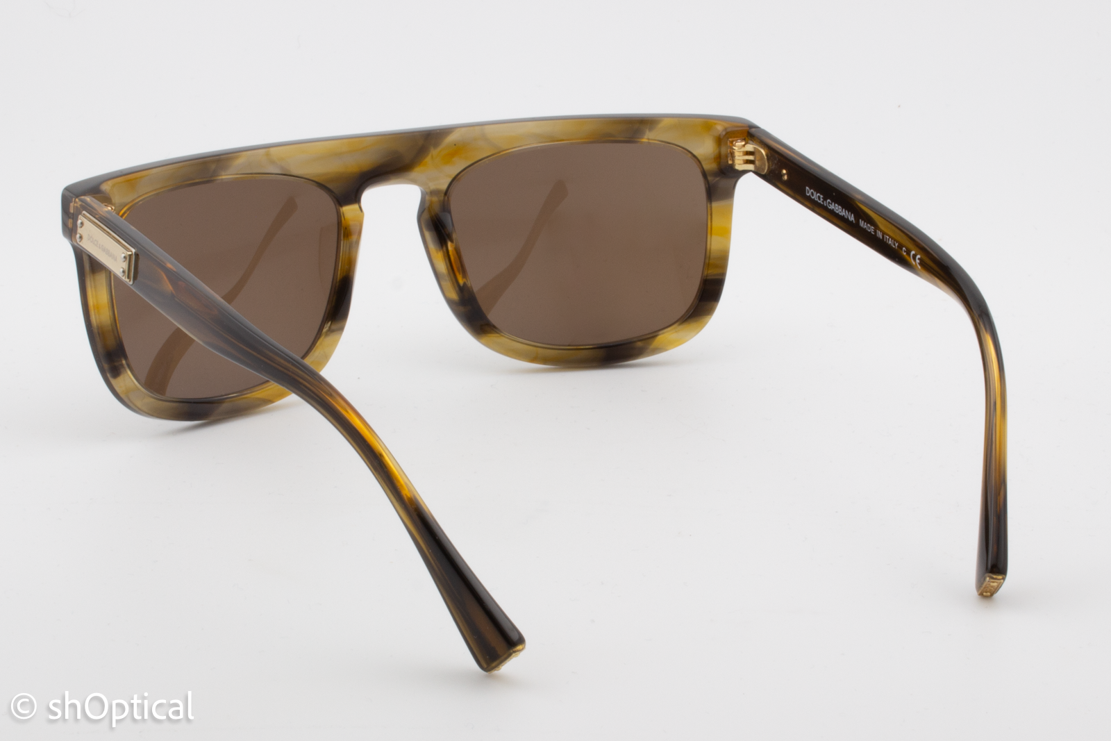 Dolce & Gabbana DG4288 3063/73 Unisex Full Rim Sunglasses Tortoiseshell Brown 53mm