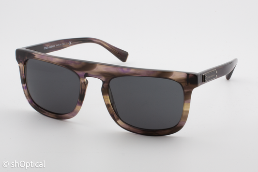 Dolce & Gabbana DG4288 3064/87 Womens Full Rim Sunglasses Brown 53mm