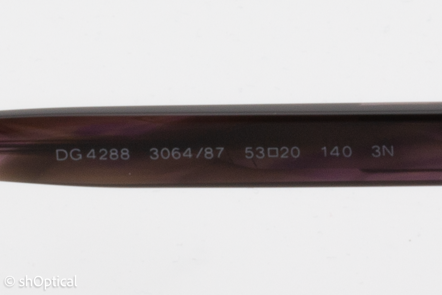 Dolce & Gabbana DG4288 3064/87 Womens Full Rim Sunglasses Brown 53mm