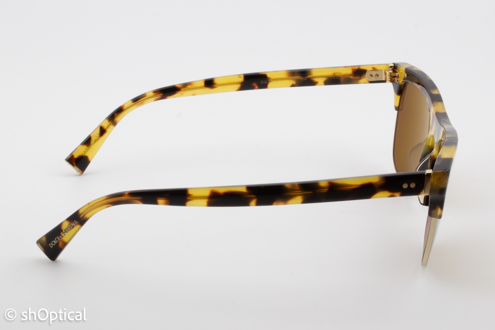 Dolce & Gabbana DG4305-F 512/W4 Unisex Full Rim Sunglasses Tortoiseshell 53mm