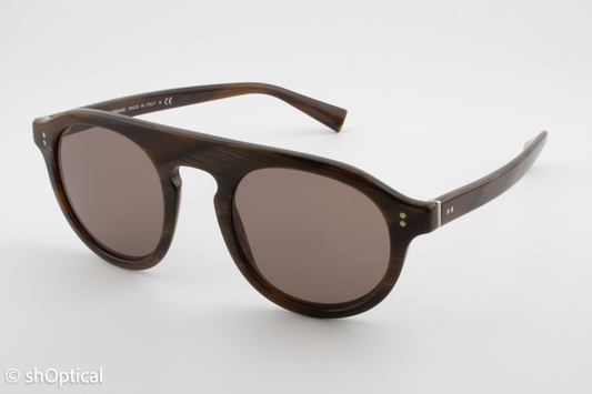 Dolce & Gabbana DG4306 3118/4R Unisex Full Rim Sunglasses Brown 50mm