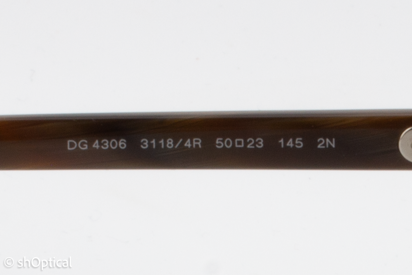 Dolce & Gabbana DG4306 3118/4R Unisex Full Rim Sunglasses Brown 50mm