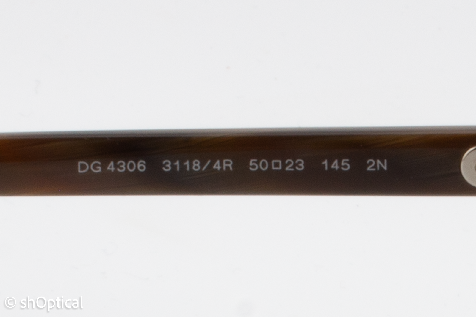 Dolce & Gabbana DG4306 3118/4R Unisex Full Rim Sunglasses Brown 50mm