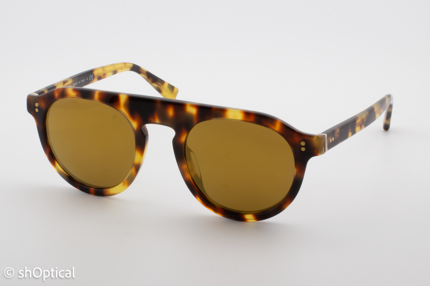 Dolce & Gabbana DG4306-F 512/W4 Unisex Full Rim Sunglasses Light Havana 50mm