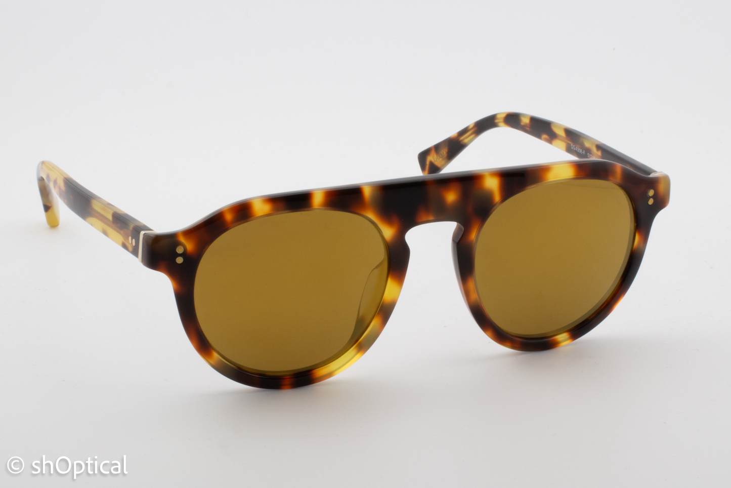 Dolce & Gabbana DG4306-F 512/W4 Unisex Full Rim Sunglasses Light Havana 50mm