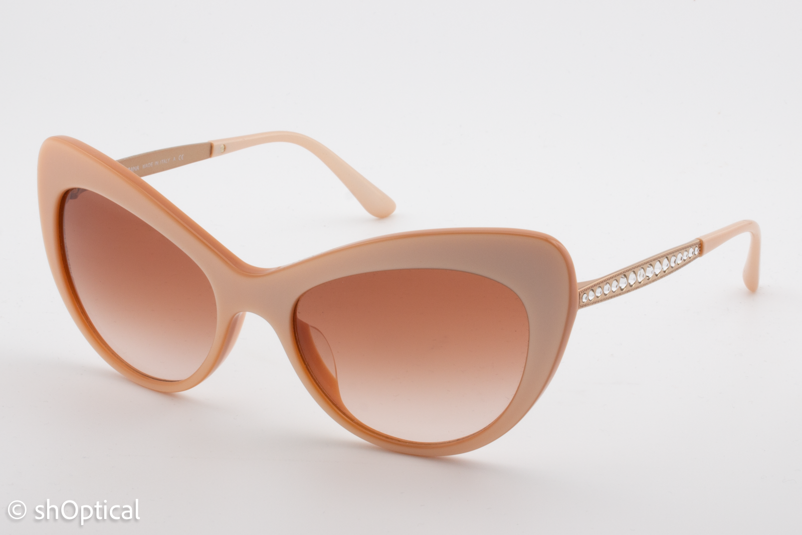 Dolce & Gabbana DG4307-B-F 3099/13 Womens Full Rim Sunglasses Pink/Gold 54mm