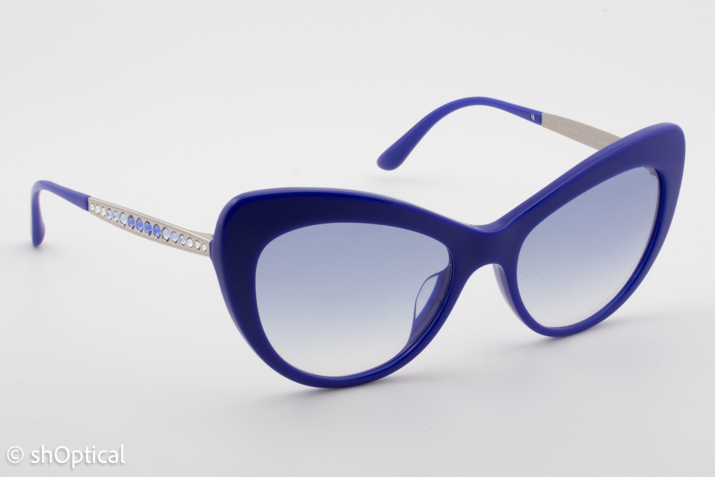 Dolce & Gabbana DG4307-B-F 3119/19 Womens Full Rim Sunglasses BLUE 54mm