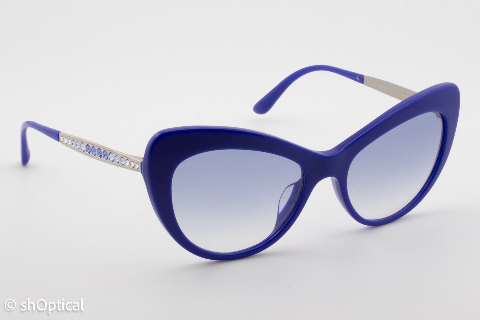 Dolce & Gabbana DG4307-B-F 3119/19 Womens Full Rim Sunglasses BLUE 54mm