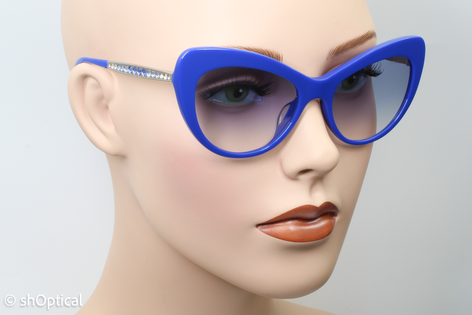 Dolce & Gabbana DG4307-B-F 3119/19 Womens Full Rim Sunglasses BLUE 54mm