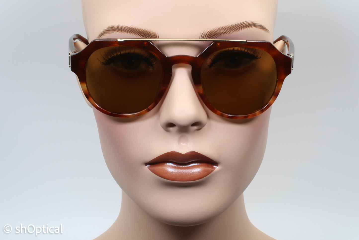 Dolce & Gabbana DG4313-F 3144/53 Unisex Full Rim Sunglasses Brown Havana 50mm