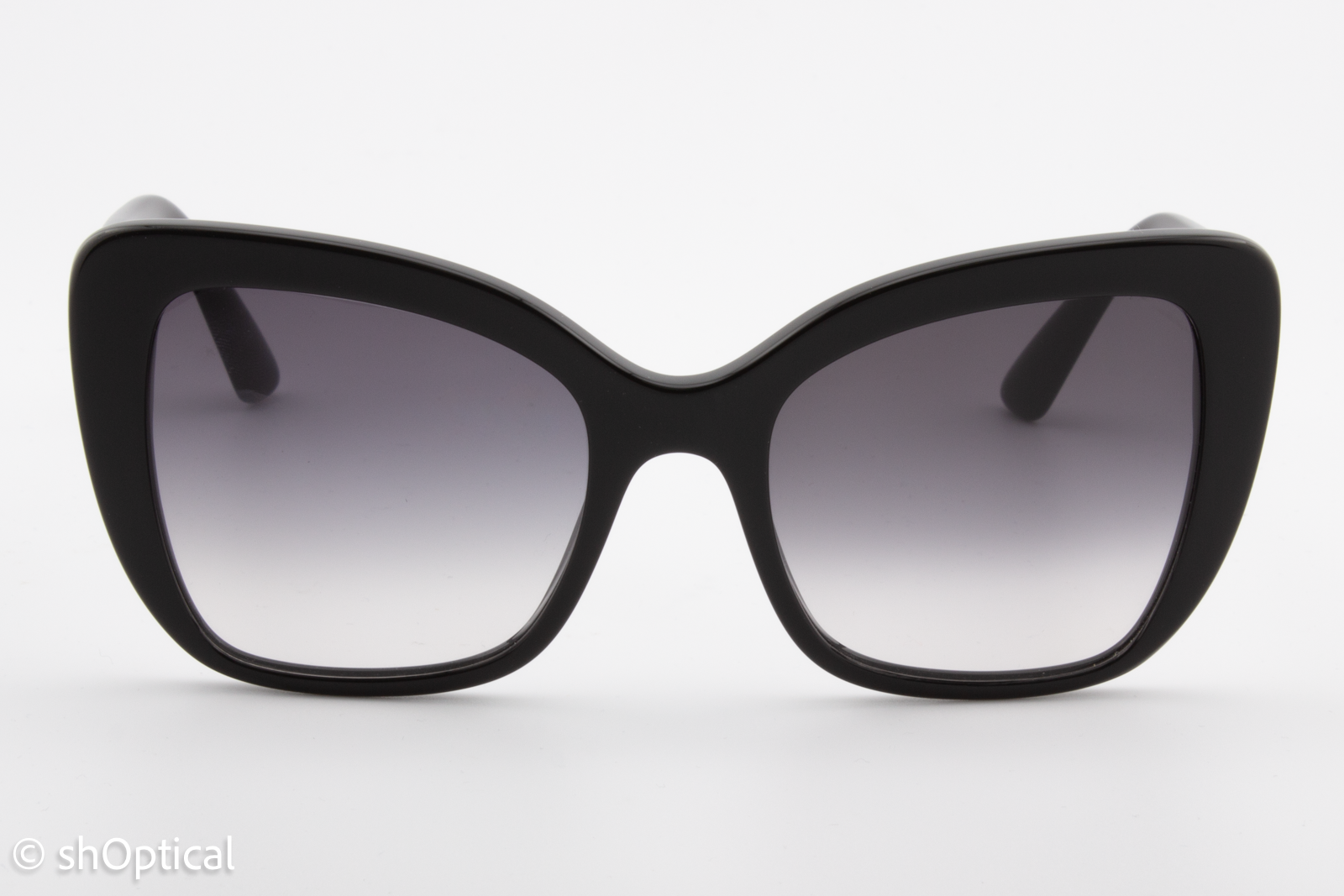 Dolce & Gabbana DG4348 501/8G Womens Full Rim Sunglasses Black 54mm