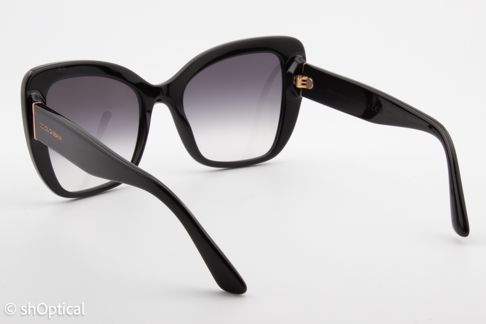 Dolce & Gabbana DG4348 501/8G Womens Full Rim Sunglasses Black 54mm