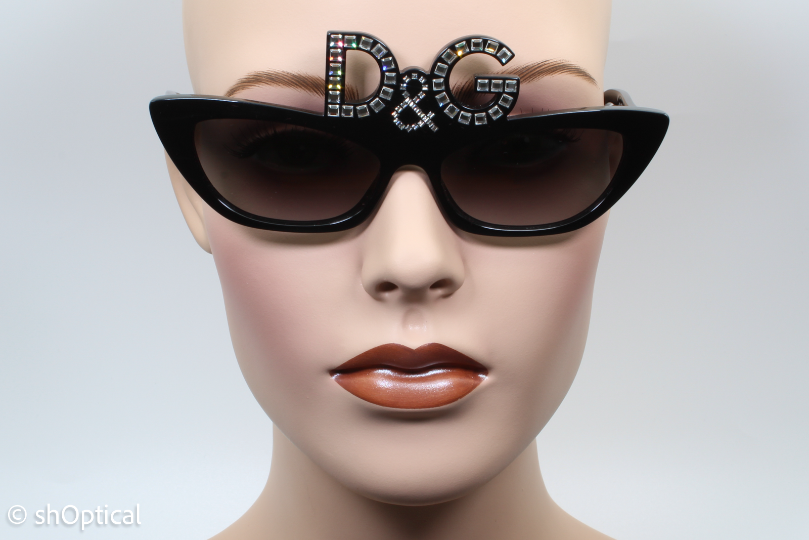 Dolce & Gabbana DG4352B 501/8G Womens Full Rim Sunglasses Black 55mm