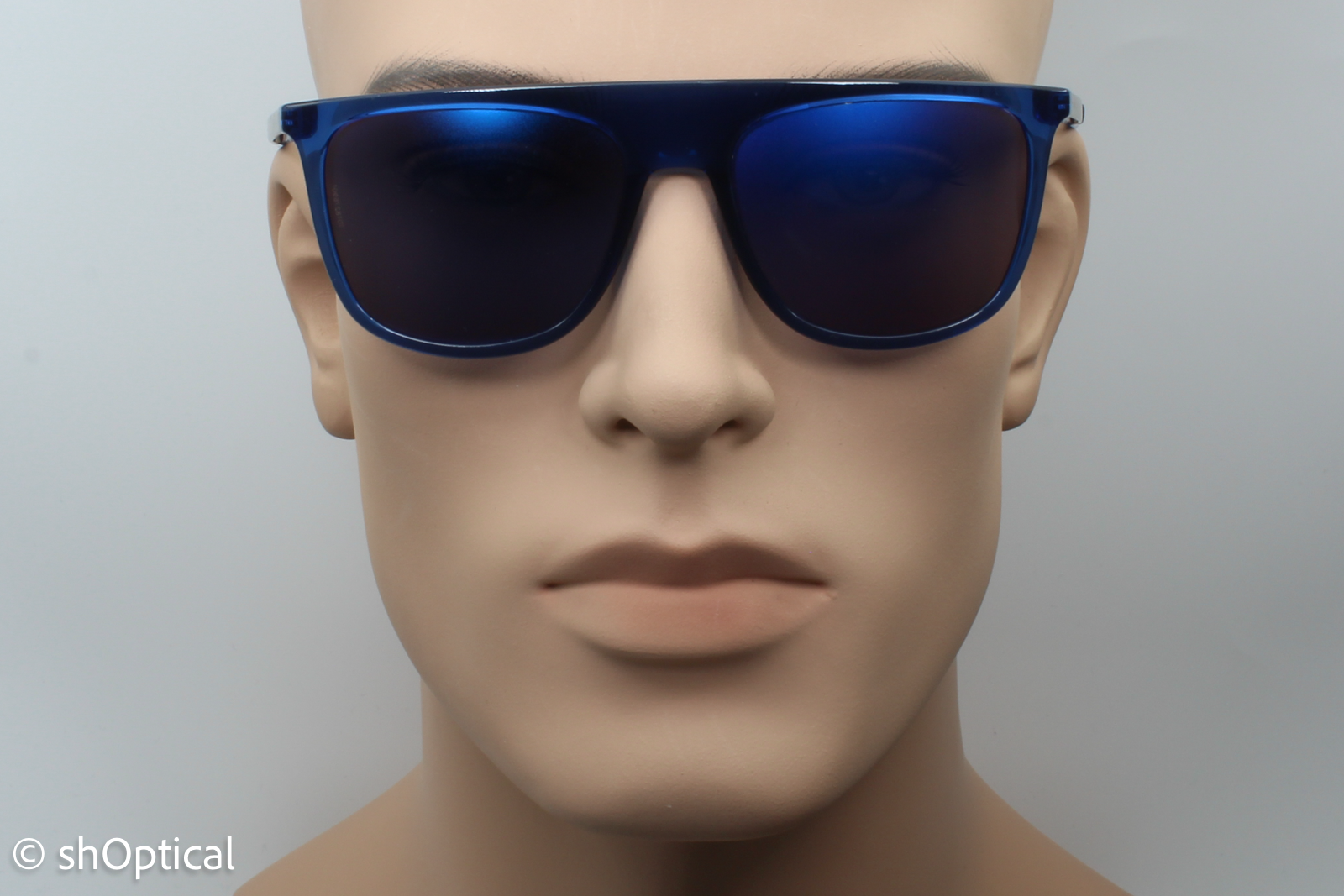 Dolce & Gabbana DG6107 3067/Y7 Mens Full Rim Sunglasses Blue 55mm