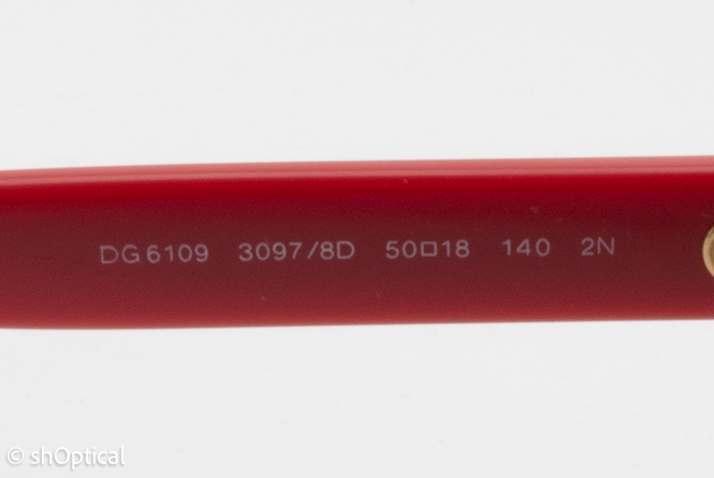 Dolce & Gabbana DG6109 3097/8D Womens Full Rim Sunglasses Red/Pink 50mm