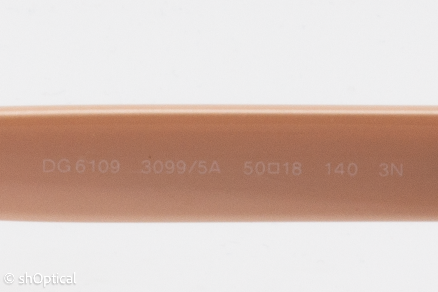 Dolce & Gabbana DG6109 3099/5A Womens Full Rim Sunglasses Pearl Pink Gold 50mm