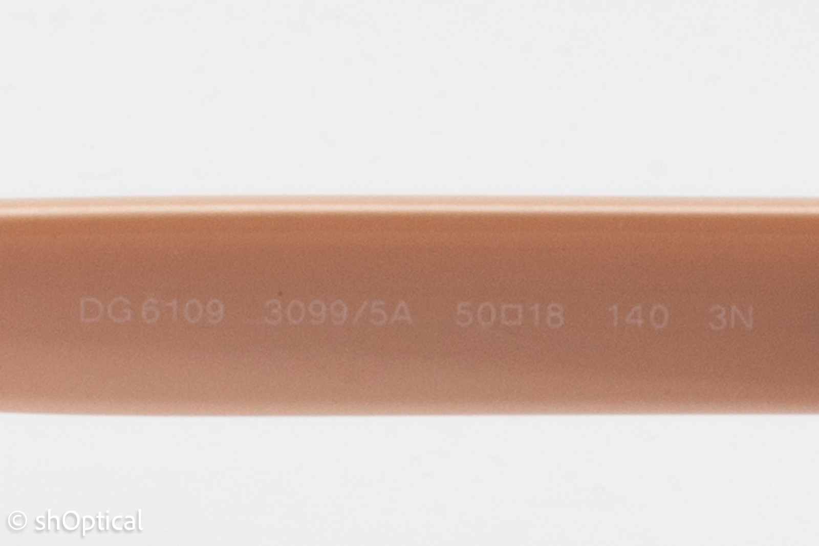 Dolce & Gabbana DG6109 3099/5A Womens Full Rim Sunglasses Pearl Pink Gold 50mm